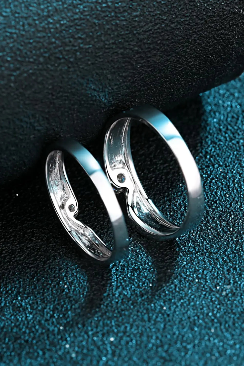 LOVCIA Moissanite Rhodium-Plated Ring