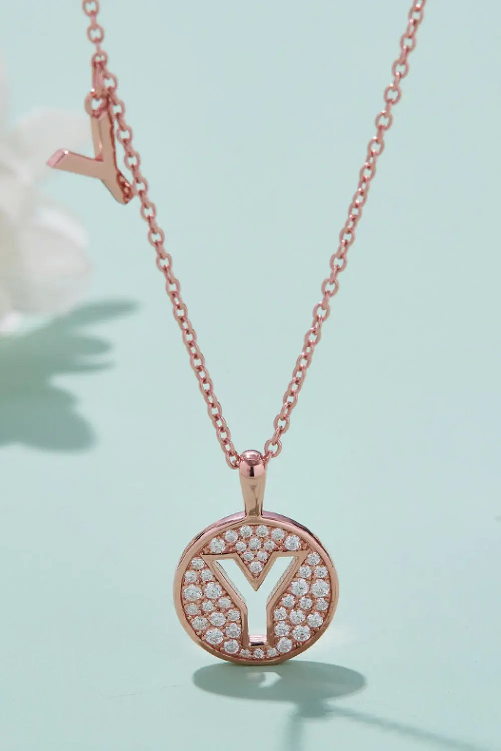 Lovcia Moissanite U to Z Pendant Necklace-Necklaces-Y-One Size-Y