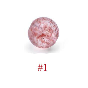 Lovcia Natural Strawberry Quartz Beads 6mm 10mm DIY-Jewelry Making Kits-4#-10mm-4#