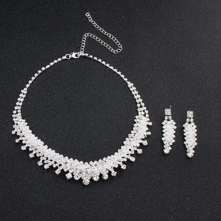 Enchanting Silver Majesty Jewelry Set for Women LOVCIA