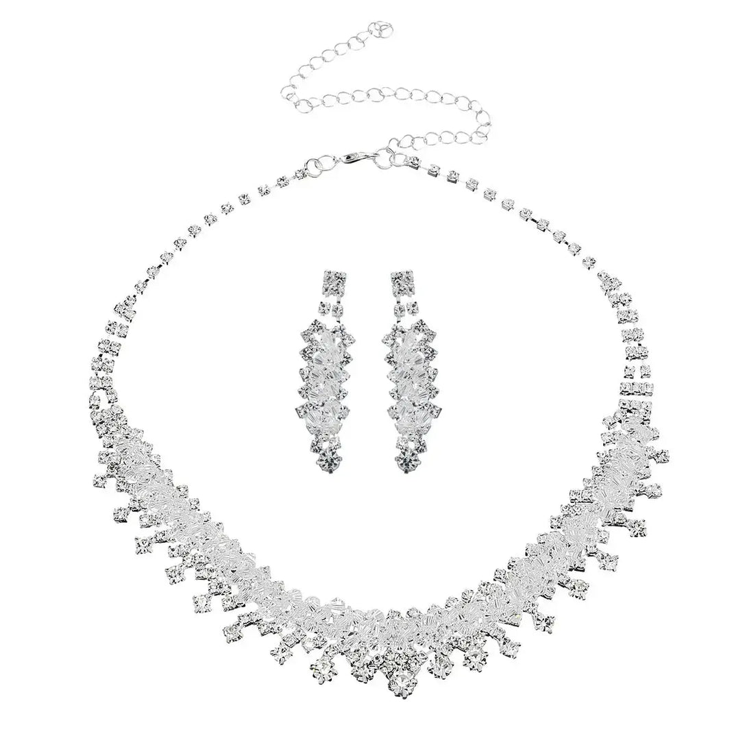 LOVCIA Enchanting Silver Majesty Jewelry Set for Women