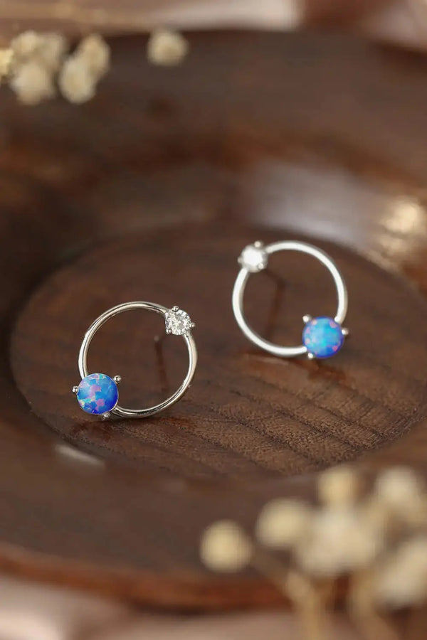 Lovcia New Beginnings Opal Earrings-Earrings-Sky Blue-One Size-Sky Blue