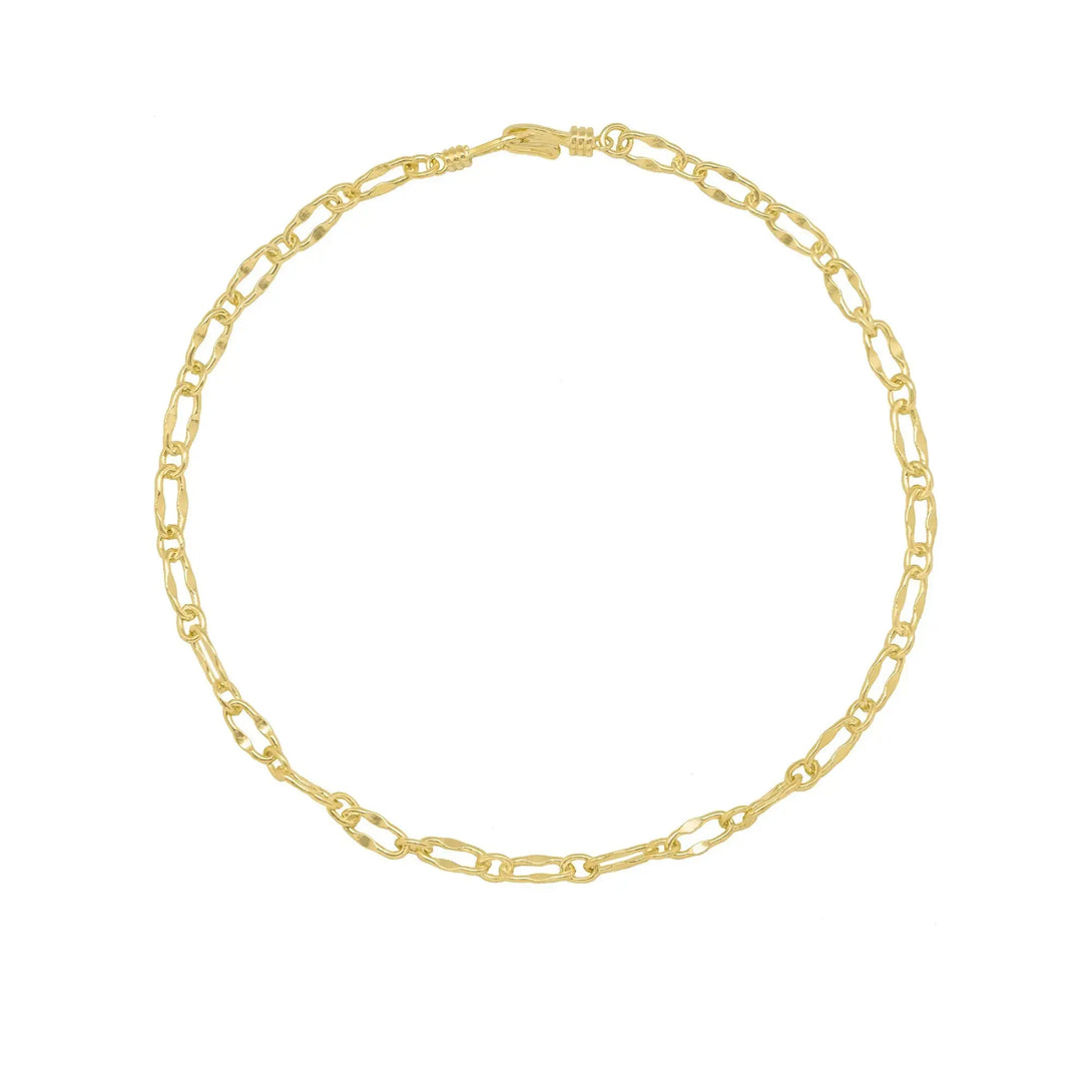 Lovcia New Geometry Rectangle Hollow Chain 925 Sterling Silver Necklace-Charms & Pendants-
