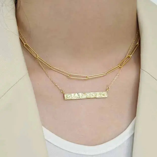 Lovcia New Hollow Chain 925 Sterling Silver Necklace-Necklaces-Silver-Silver