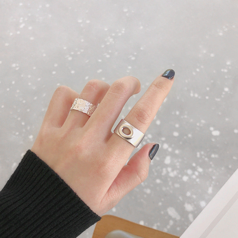 Lovcia Open Mouth Adjustable Ring 925 Sterling Silver-Rings-Yellow Gold-Yellow Gold