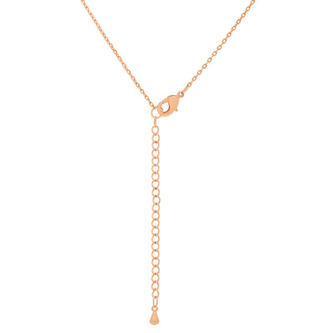 Buy LOVCIA Rose Gold Tone Initial A Necklace - Latest Stylish Pendants for Women