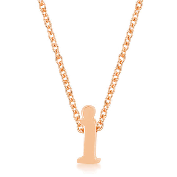 Buy LOVCIA Initial I Necklace in Rose Gold Tone - Latest Stylish Pendants for Women