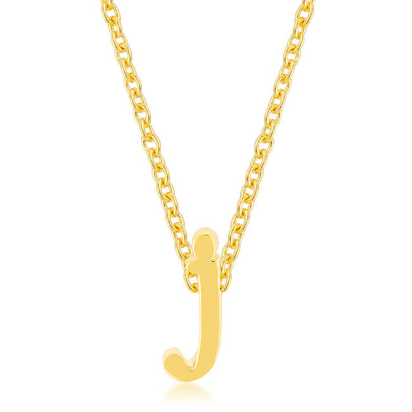 Buy LOVCIA Jewelry Gold Tone Initial J Necklace - Latest Stylish Pendants for Women