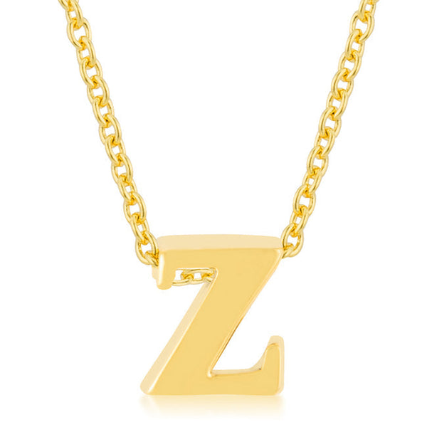 Buy LOVCIA Jewelry Z Initial Gold Tone Necklace - Latest Stylish Pendants for Women