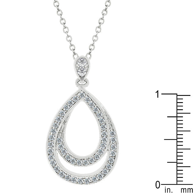 Buy LOVCIA Jewelry Twilight Teardrop Necklace - Latest Stylish Pendants for Women