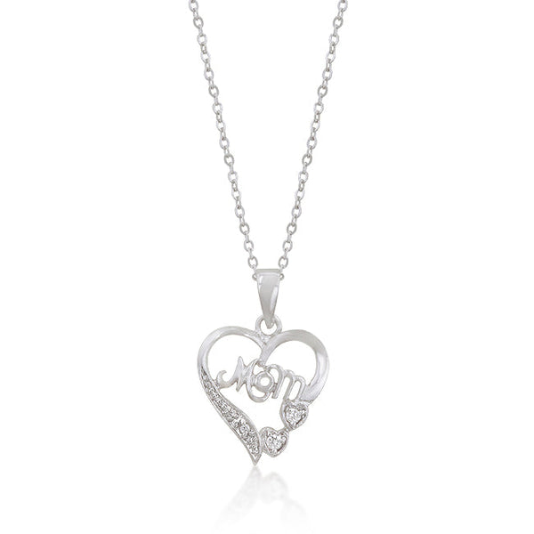 Buy LOVCIA Jewelry Heartfelt Number One Mom Pendant - Latest Stylish Pendants for Women