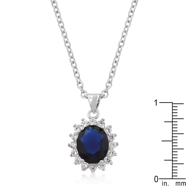 Buy LOVCIA Elegant Sapphire Crystal Pendant - Latest Stylish Pendants for Women