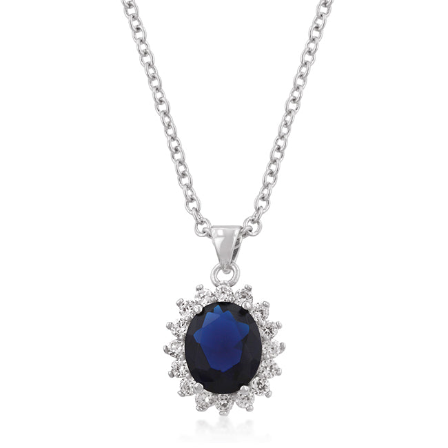 Buy LOVCIA Elegant Sapphire Crystal Pendant - Latest Stylish Pendants for Women