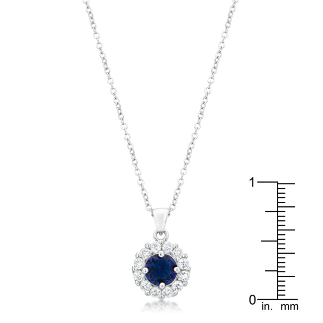 Buy LOVCIA Blue Bella Bridal Elegance Pendant - Latest Stylish Pendants for Women