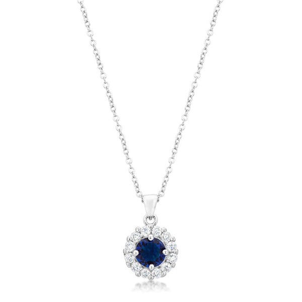 Buy LOVCIA Blue Bella Bridal Elegance Pendant - Latest Stylish Pendants for Women