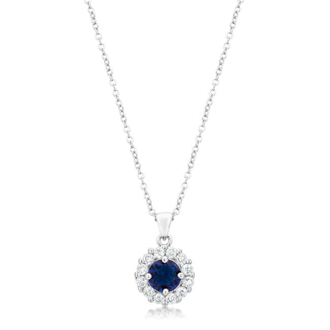 Buy LOVCIA Blue Bella Bridal Elegance Pendant - Latest Stylish Pendants for Women