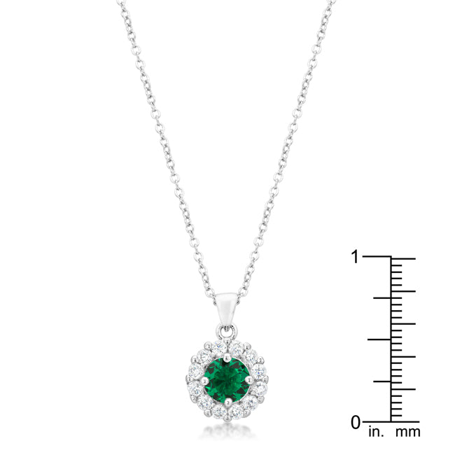 Buy LOVCIA Jewelry Emerald Elegance Bridal Pendant - Latest Stylish Pendants for Women