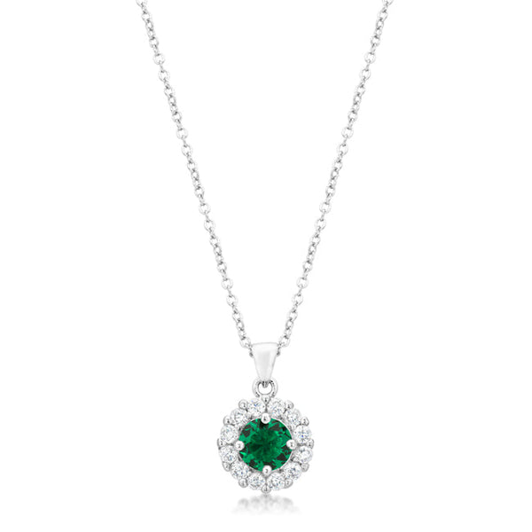 Buy LOVCIA Jewelry Emerald Elegance Bridal Pendant - Latest Stylish Pendants for Women