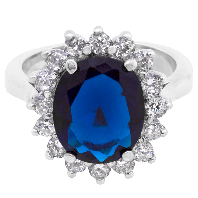 LOVCIA Princess Platinum Luster Engagement Ring
