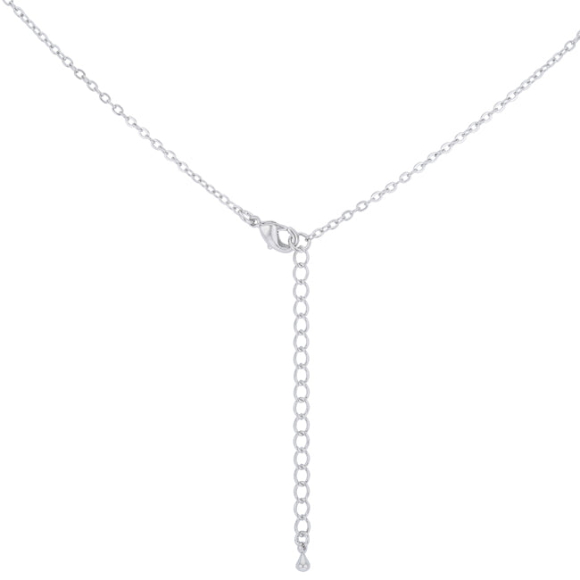 Lovcia Radiant Cubic Zirconia Halo Pendant-Pendants-