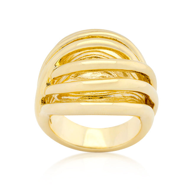 Lovcia Radiant Mirage Cocktail Ring-Rings-5-5
