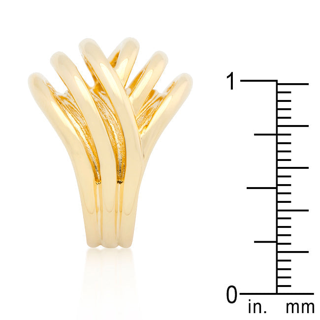 Lovcia Radiant Mirage Cocktail Ring-Rings-5-5