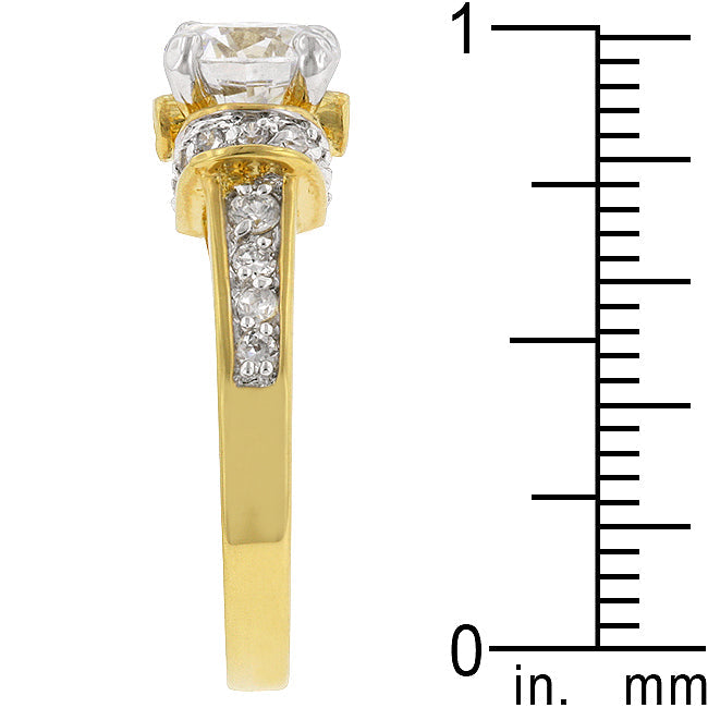 Lovcia Radiant Monarch Gold Ring-Rings-5-5