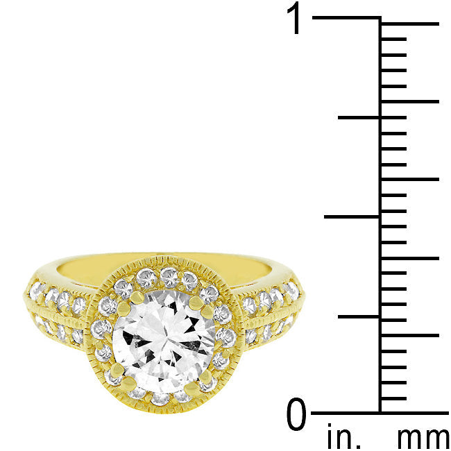 Lovcia Radiant Pave Halo Royalty Engagement Ring-Rings-5-5