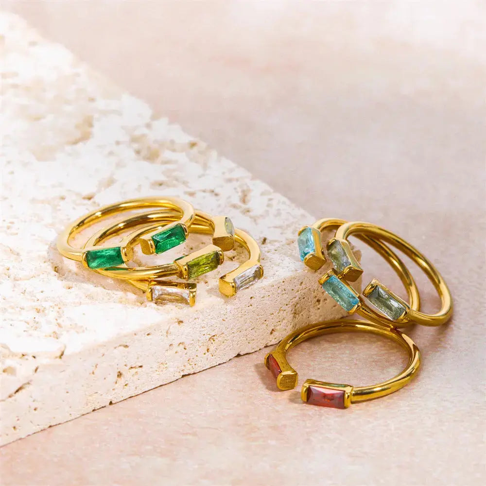 Lovcia Radiant Reverie Zodiac-Inspired December Birthstone Ring-Rings-April-April