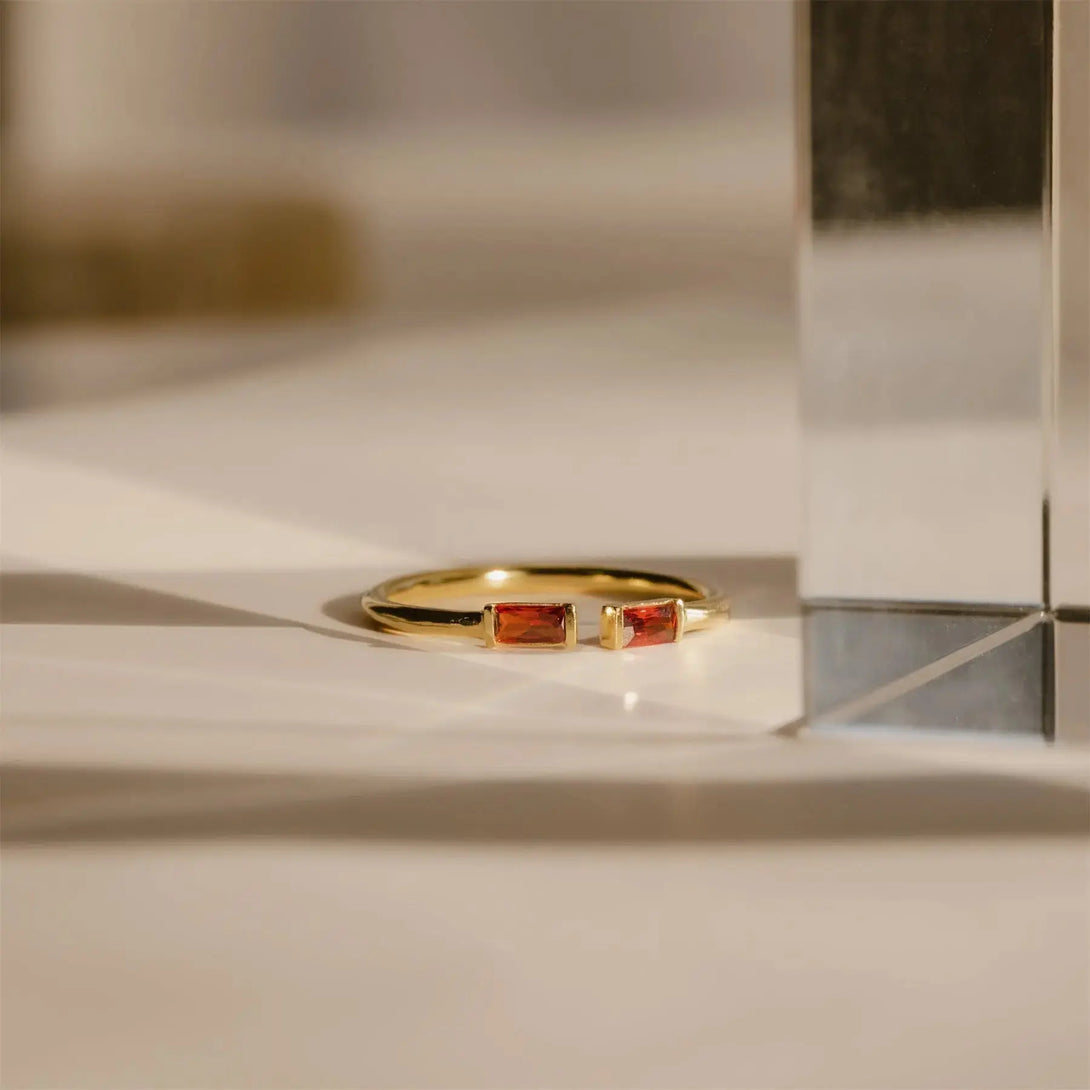 Lovcia Radiant Reverie Zodiac-Inspired December Birthstone Ring-Rings-April-April