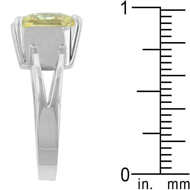 Lovcia Regal Splendor Solitaire Gypsy Ring-Rings-5-5