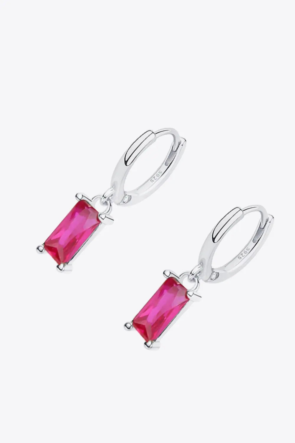 Lovcia Retro 925 Sterling Silver Cubic Zirconia Drop Earrings-Earrings-Gold/Brown-One Size-Gold/Brown