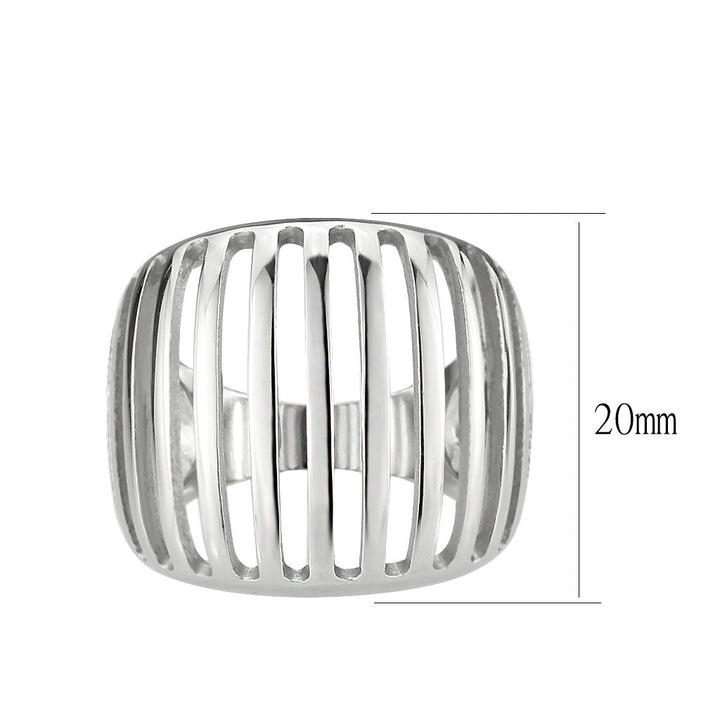 LOVCIA Sleek Stainless Steel Unadorned Ring – High Polish Finish - Buy stylish Rings for women - Shop latest Ring design - Trendy Rings - Unique fashion Rings - Find the perfect Ring