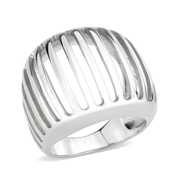 LOVCIA Sleek Stainless Steel Unadorned Ring – High Polish Finish - Buy stylish Rings for women - Shop latest Ring design - Trendy Rings - Unique fashion Rings - Find the perfect Ring