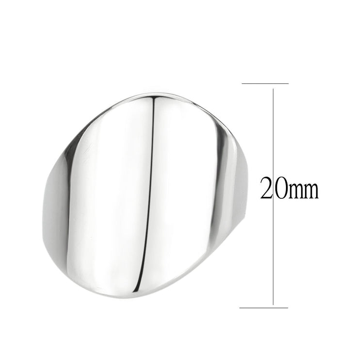 LOVCIA Sleek Stainless Steel Ring with High Polished Finish, No Stone - Buy stylish Rings for women - Shop latest Ring design - Trendy Rings - Unique fashion Rings - Find the perfect Ring