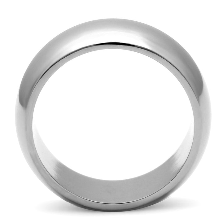 LOVCIA Sleek Stainless Steel Wide-Band Ring with High Polish Finish - Buy stylish Rings for women - Shop latest Ring design - Trendy Rings - Unique fashion Rings - Find the perfect Ring