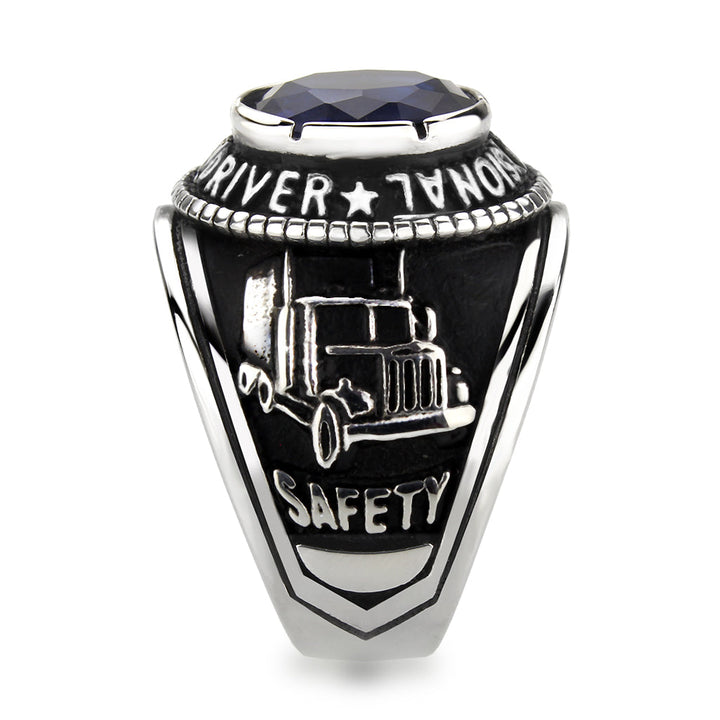 LOVCIA Montana Blue Stainless Steel Men's Ring - Buy stylish Rings for women - Shop latest Ring design - Trendy Rings - Unique fashion Rings - Find the perfect Ring