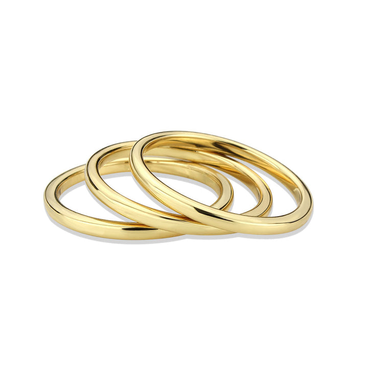 LOVCIA Flash Gold Plated Brass Ring for Women - Stone-Free Design - Buy stylish Rings for women - Shop latest Ring design - Trendy Rings - Unique fashion Rings - Find the perfect Ring