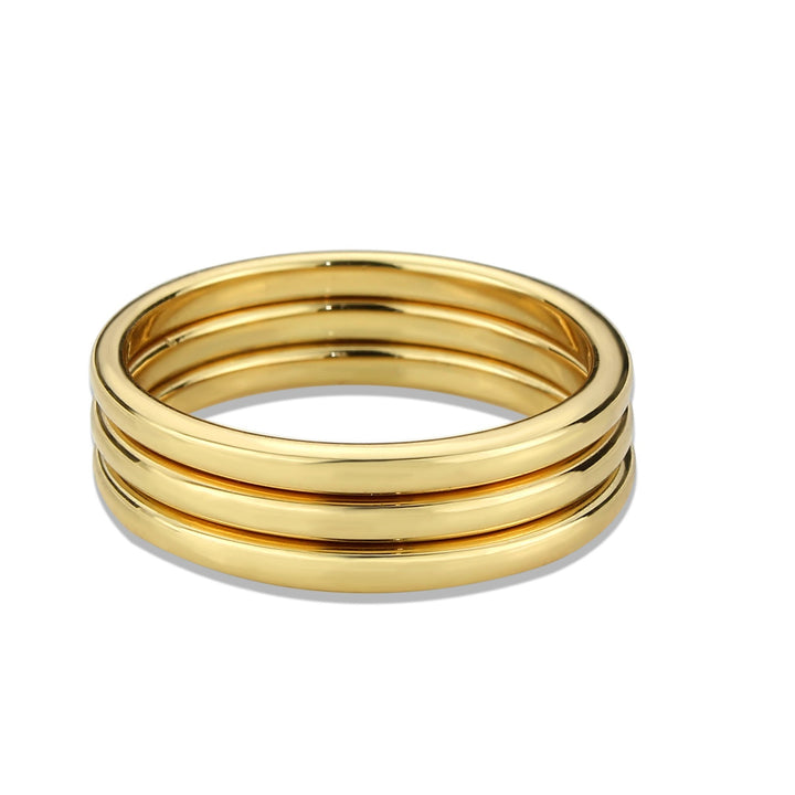 LOVCIA Flash Gold Plated Brass Ring for Women - Stone-Free Design - Buy stylish Rings for women - Shop latest Ring design - Trendy Rings - Unique fashion Rings - Find the perfect Ring