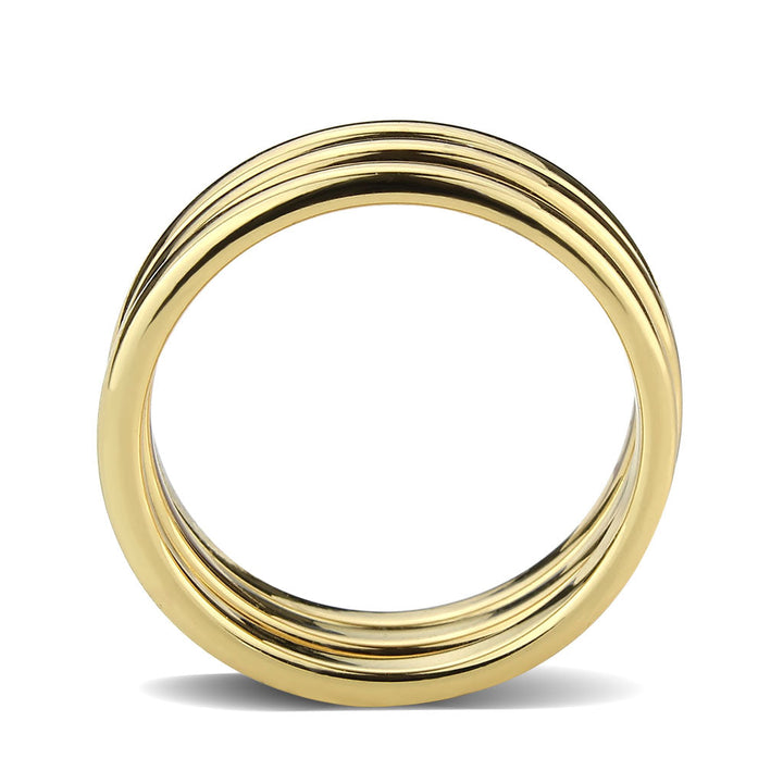 LOVCIA Flash Gold Plated Brass Ring for Women - Stone-Free Design - Buy stylish Rings for women - Shop latest Ring design - Trendy Rings - Unique fashion Rings - Find the perfect Ring