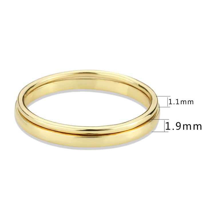 LOVCIA Flash Gold Brass Women's Ring - Stone-Free Design - Buy stylish Rings for women - Shop latest Ring design - Trendy Rings - Unique fashion Rings - Find the perfect Ring