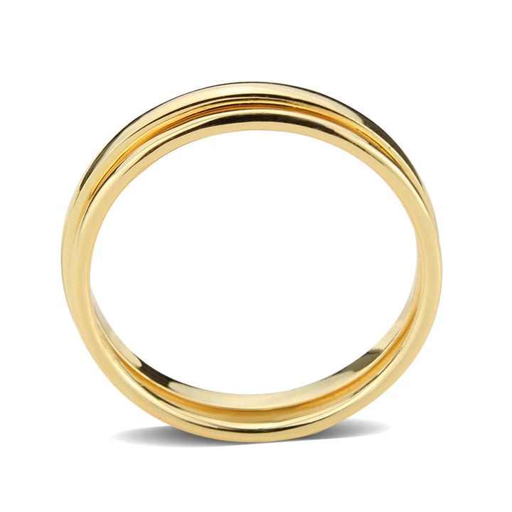 LOVCIA Flash Gold Brass Women's Ring - Stone-Free Design - Buy stylish Rings for women - Shop latest Ring design - Trendy Rings - Unique fashion Rings - Find the perfect Ring