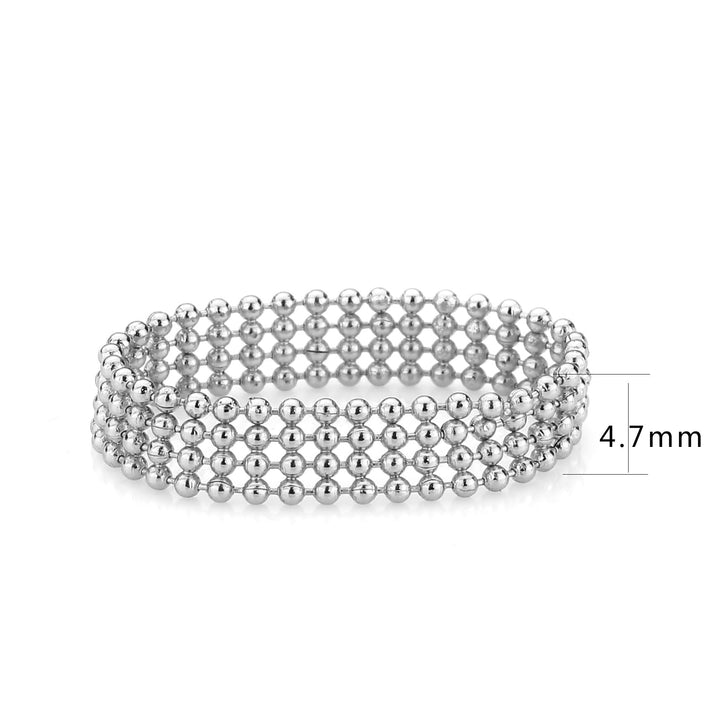 LOVCIA Rhodium-Plated Brass Ring for Women - Stone-Free Design - Buy stylish Rings for women - Shop latest Ring design - Trendy Rings - Unique fashion Rings - Find the perfect Ring