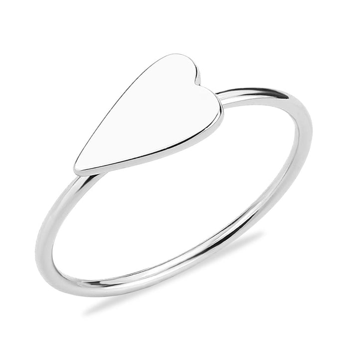 LOVCIA Rhodium-Plated Brass Ring for Women, Stone-Free Design - Buy stylish Rings for women - Shop latest Ring design - Trendy Rings - Unique fashion Rings - Find the perfect Ring