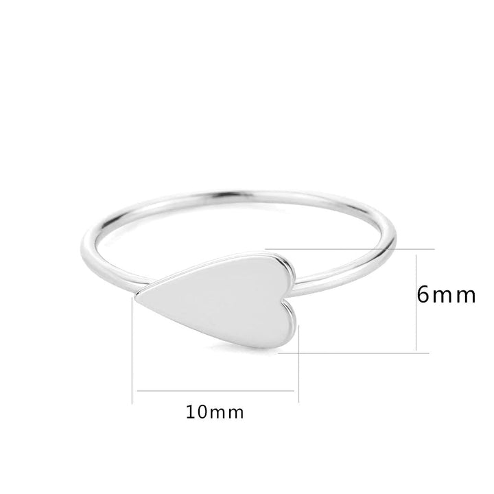 LOVCIA Rhodium-Plated Brass Ring for Women, Stone-Free Design - Buy stylish Rings for women - Shop latest Ring design - Trendy Rings - Unique fashion Rings - Find the perfect Ring