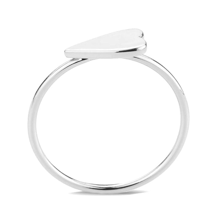 LOVCIA Rhodium-Plated Brass Ring for Women, Stone-Free Design - Buy stylish Rings for women - Shop latest Ring design - Trendy Rings - Unique fashion Rings - Find the perfect Ring