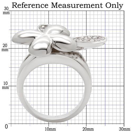 LOVCIA Rhodium-Plated Brass Ring with AAA Clear Cubic Zirconia - Buy stylish Rings for women - Shop latest Ring design - Trendy Rings - Unique fashion Rings - Find the perfect Ring