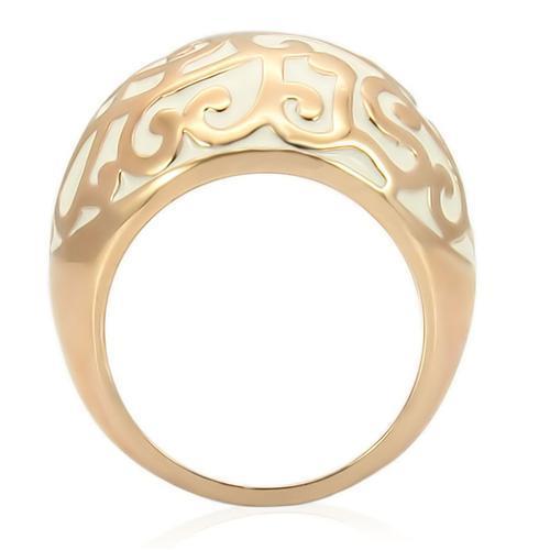 LOVCIA Elegant Rose Gold Brass Band Ring (Stone-Free Design) - Buy stylish Rings for women - Shop latest Ring design - Trendy Rings - Unique fashion Rings - Find the perfect Ring