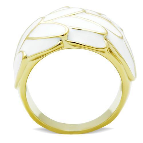 LOVCIA Gold Ion Plated Brass Ring Without Stone - Buy stylish Rings for women - Shop latest Ring design - Trendy Rings - Unique fashion Rings - Find the perfect Ring