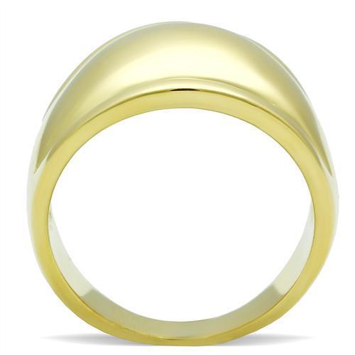 LOVCIA Ion Plated Gold Brass Ring Without Stone - Buy stylish Rings for women - Shop latest Ring design - Trendy Rings - Unique fashion Rings - Find the perfect Ring